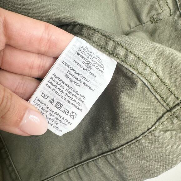 Madewell Women's Olive Green Utility Jacket Size Medium - Picture 5 of 9